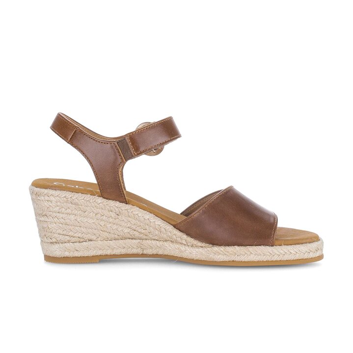 Keilsandalette braun #1