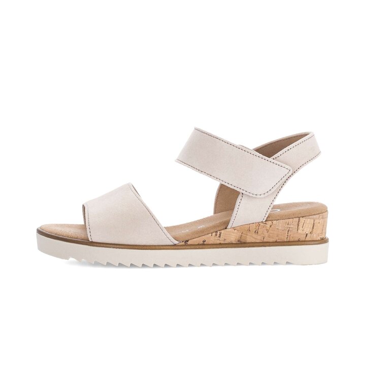 Keilsandalette beige #0