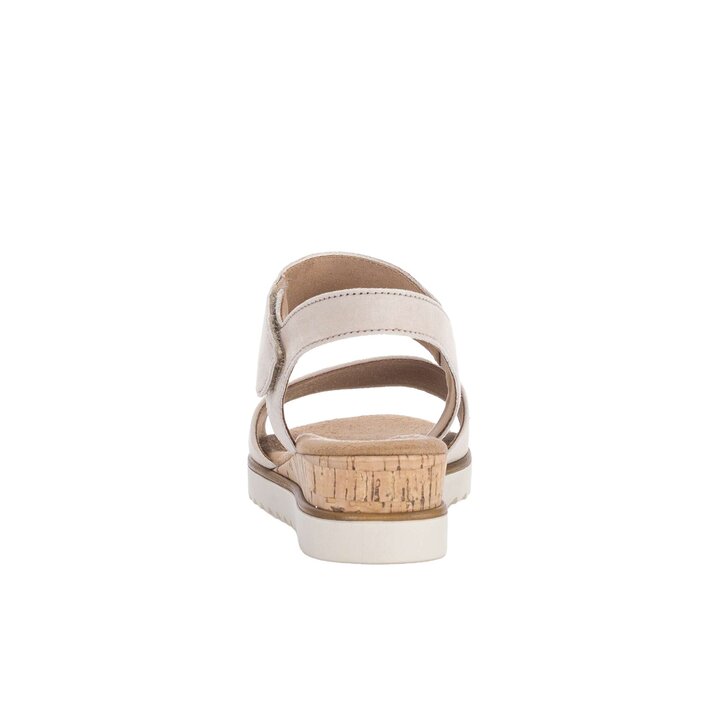 Keilsandalette beige #3