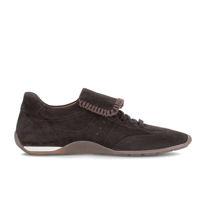 Lage sneaker bruin #1