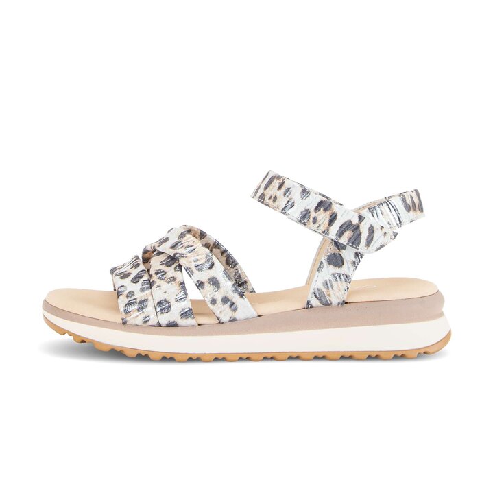 Sandal met riempjes multicolour #0