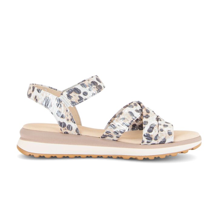 Sandal met riempjes multicolour #1