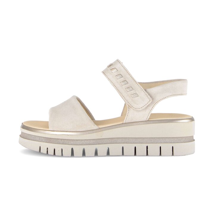 Riemchensandale beige #0
