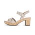 Riemchensandale beige