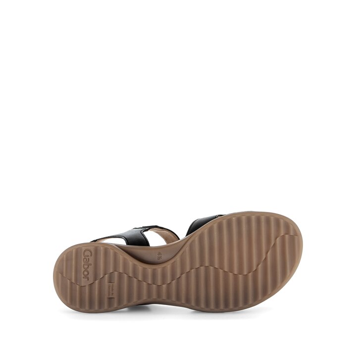 Sandal met riempjes zwart #4