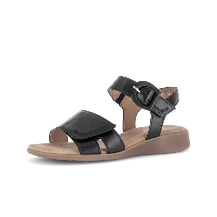 Sandal met riempjes zwart #2