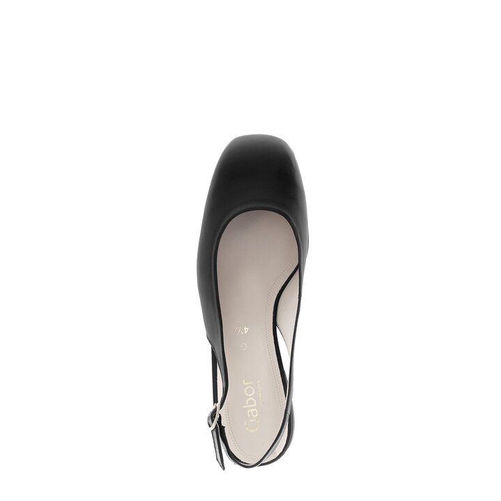 Slingback nero #5