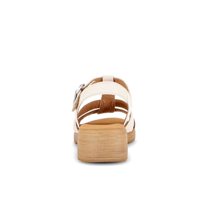 Riemchensandale creme #3