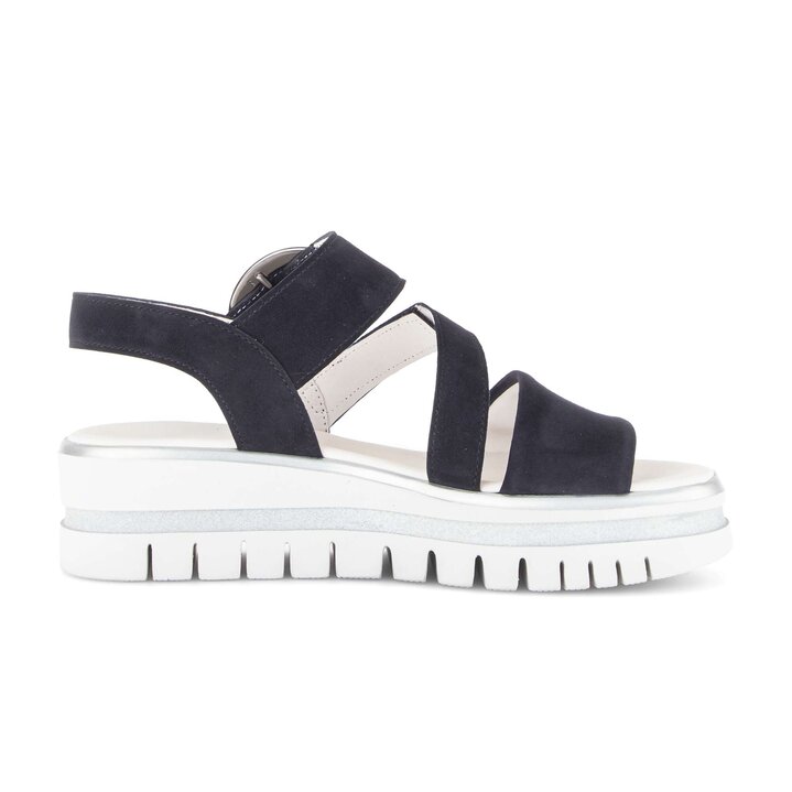 Plateau Sandale blau #1