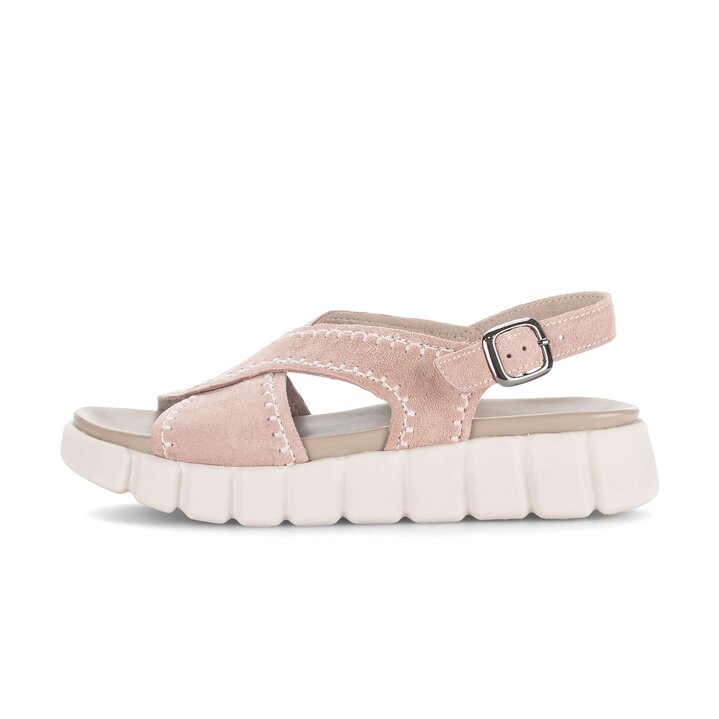 Platåsandaler beige #0