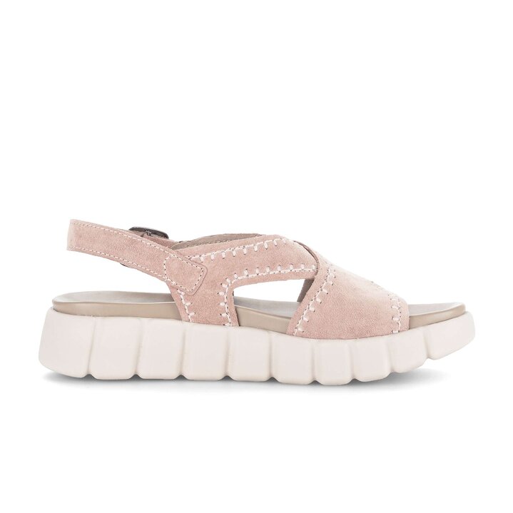 Platåsandaler beige #1