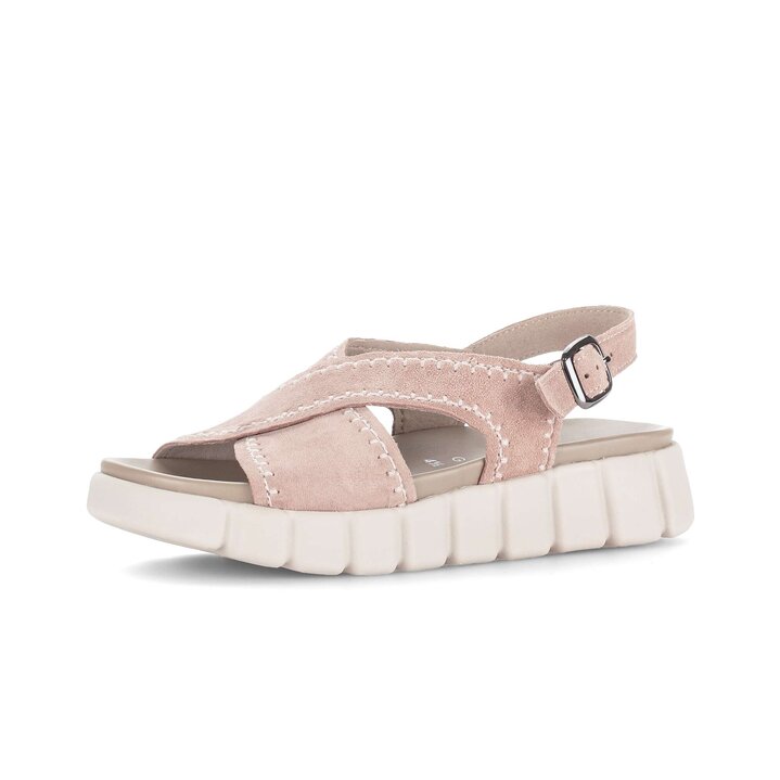 Platåsandaler beige #2