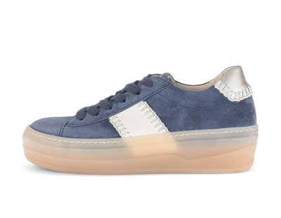 Basket basse bleu