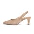 Slingpumps beige