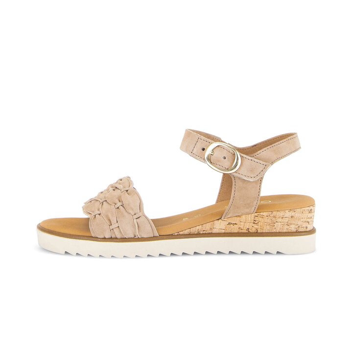Riemchensandale beige #0