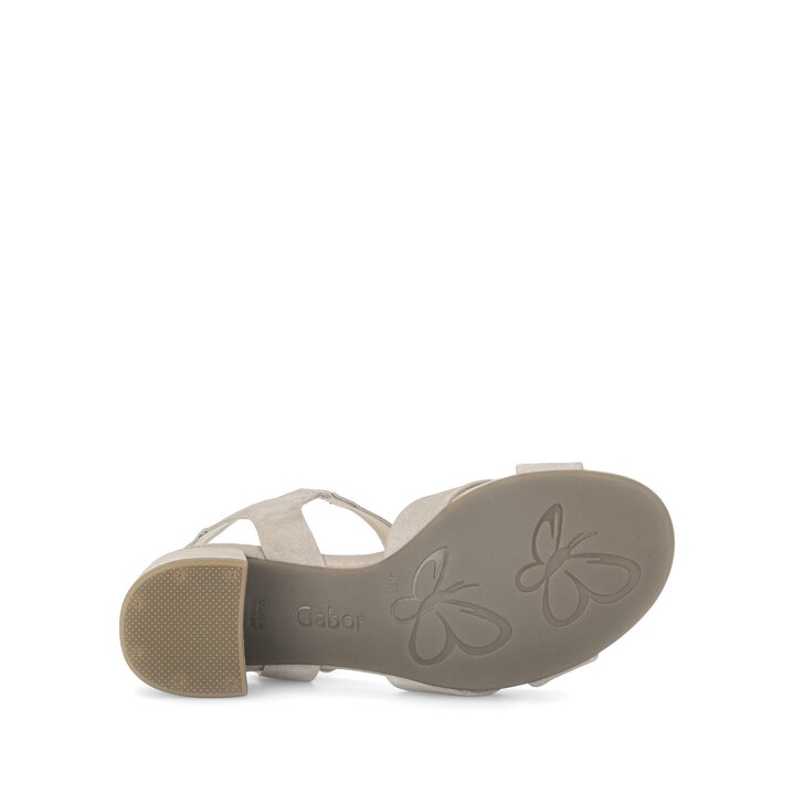 Riemchensandale beige #4