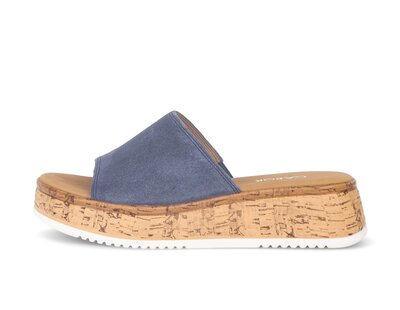 Pantolette blau