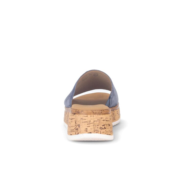 Pantolette blau #3