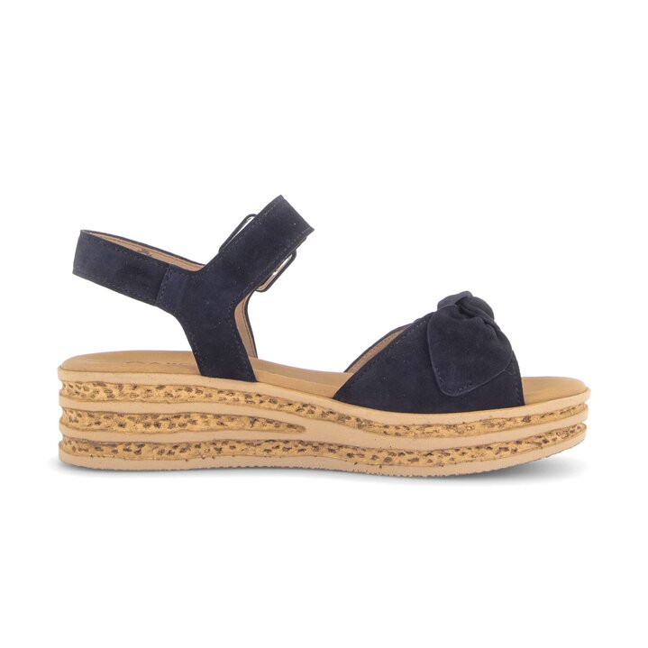 Plateau Sandale blau #1