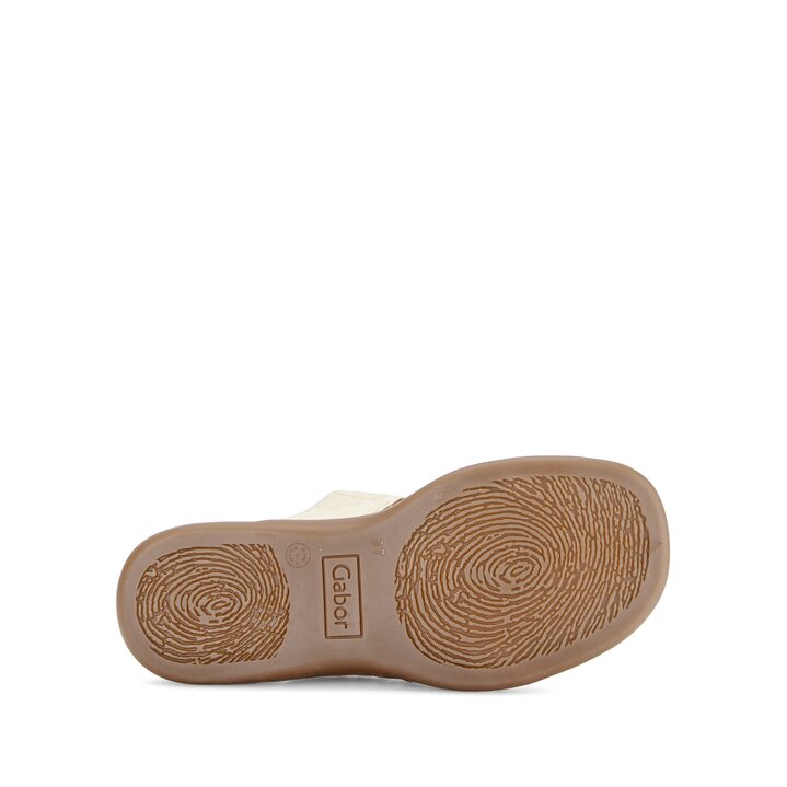 Pantolette creme #4