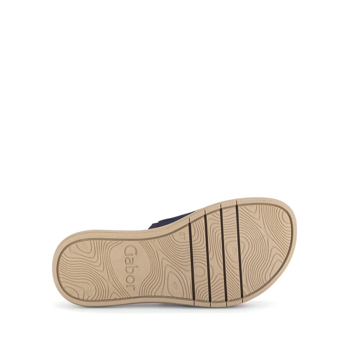 Pantolette blau #4