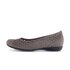 Sportliche Ballerina braun