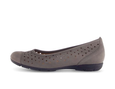 Sportliche Ballerina braun