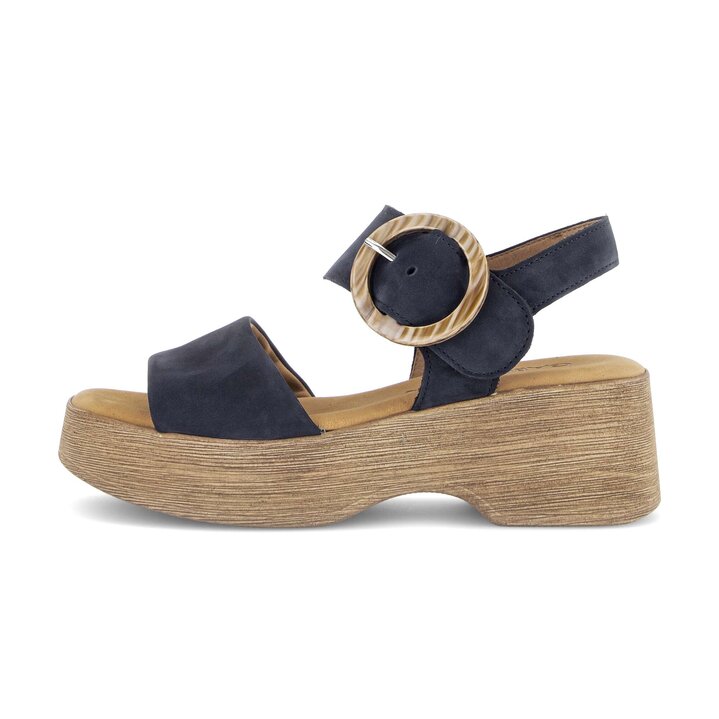 Plateau Sandale blau #0