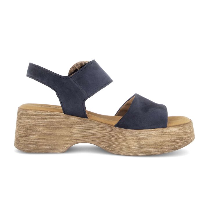 Plateau Sandale blau #1