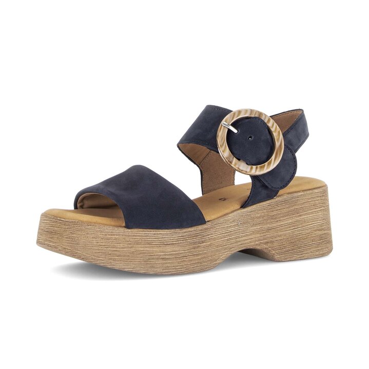 Plateau Sandale blau #2