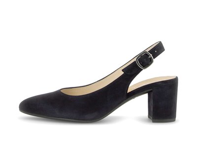 Slingpumps blau