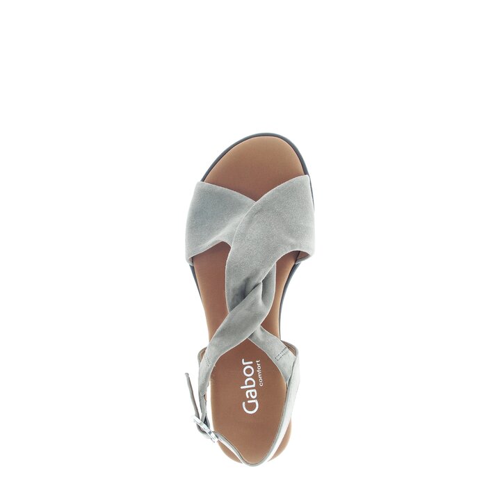 Keilsandalette grün #5