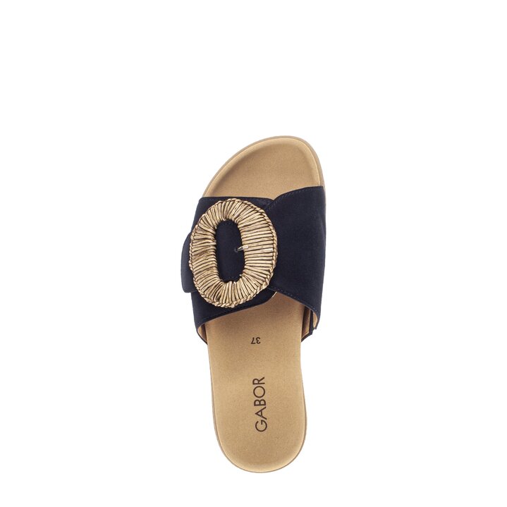 Pantolette blau #5