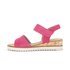 Keilsandalette pink