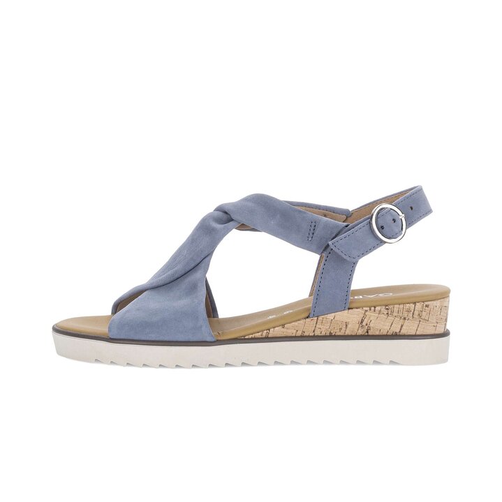 Keilsandalette blau #0