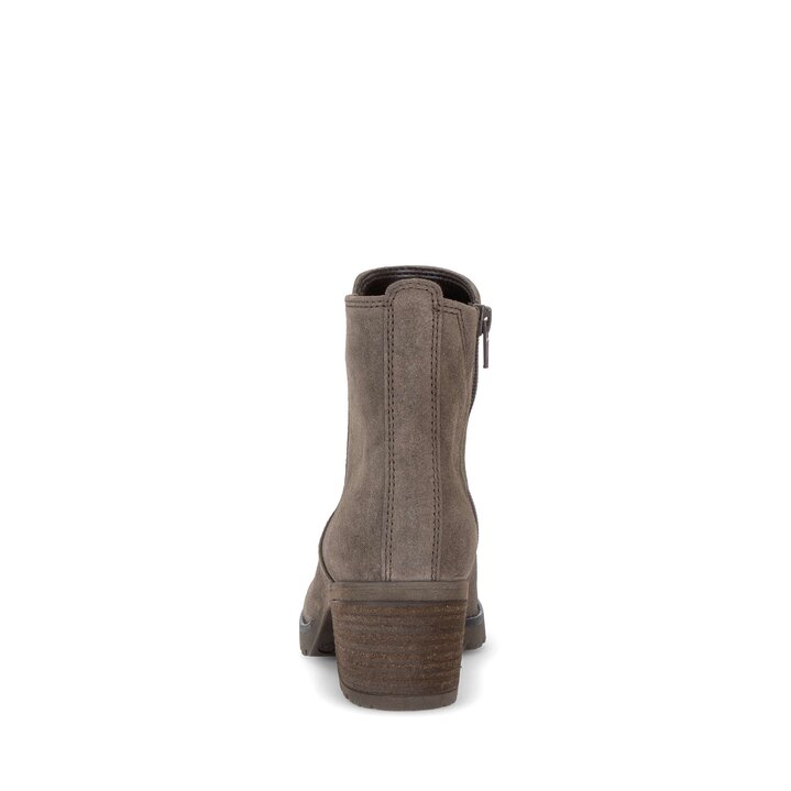Sportliche Stiefelette braun #3