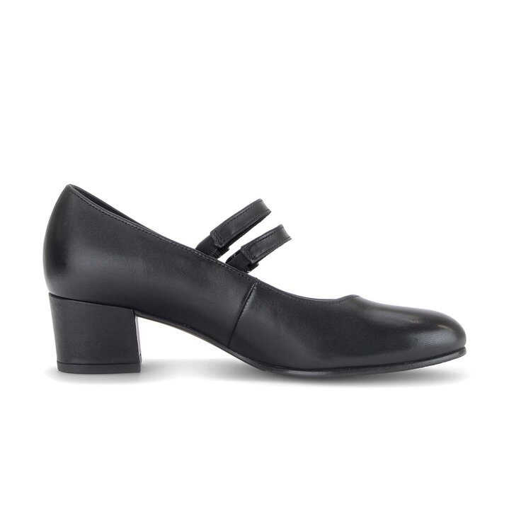 Spangenpumps schwarz #1
