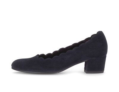 Eleganter Pump blau