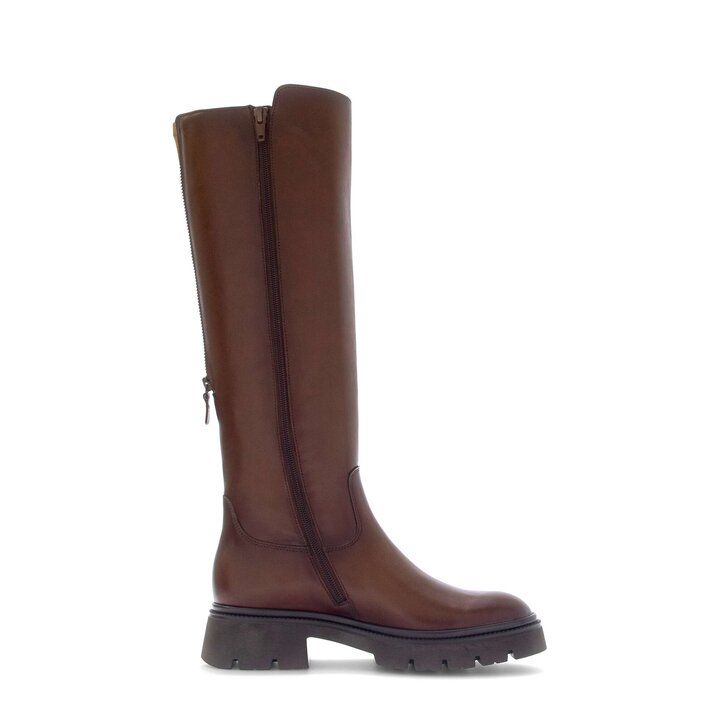 Sportlicher Stiefel braun #1