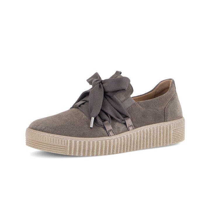 Lage sneaker bruin #2