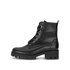 Schnürstiefelette schwarz