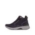 Schnürstiefelette blau