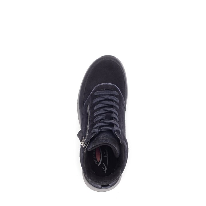 Schnürstiefelette blau #5