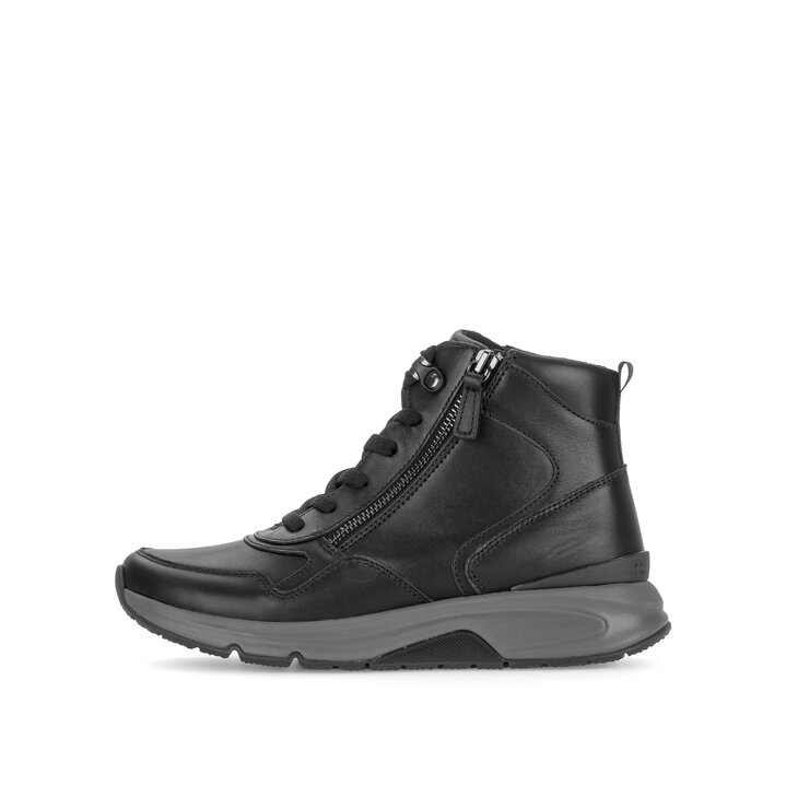 Stivaletto stringato nero #0
