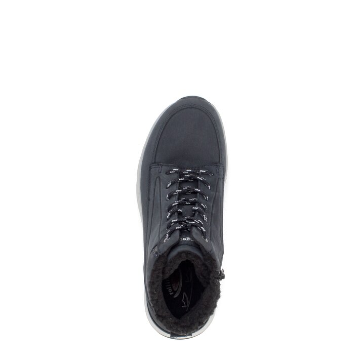 Schnürstiefelette blau #5
