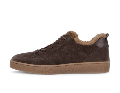 Sneaker low braun