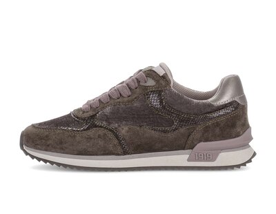Sneaker low braun