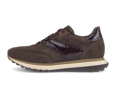 Sneaker low braun