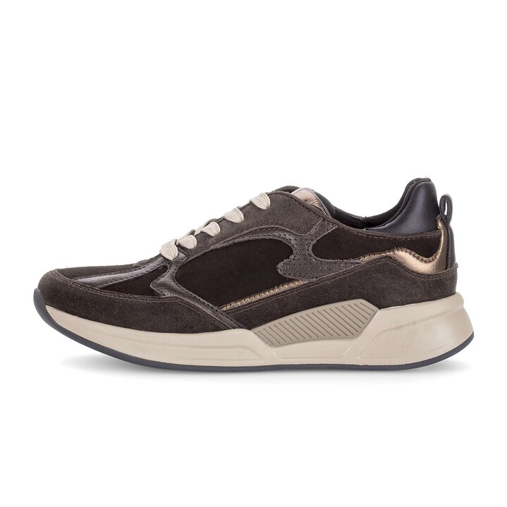 Lage sneaker bruin #0