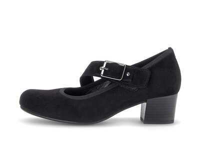 Spangenpumps schwarz